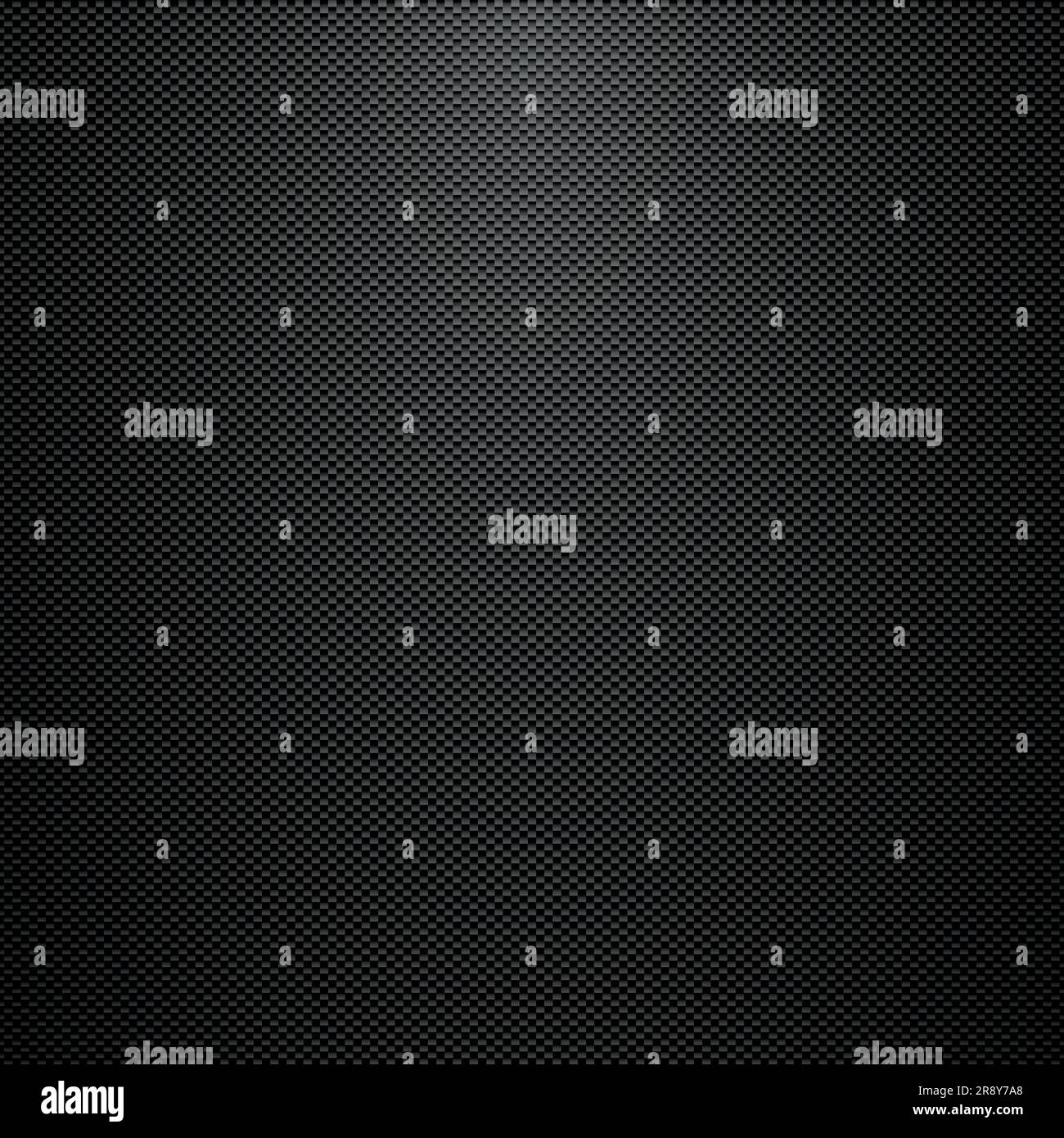 Carbon texture - dark dotted surface. Vector background. Stock Vector