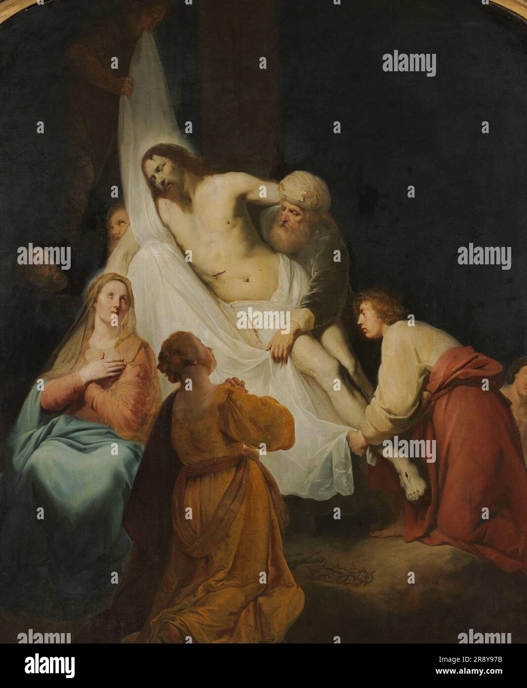 The Descent from the Cross, 1633 Stock Photo Alamy