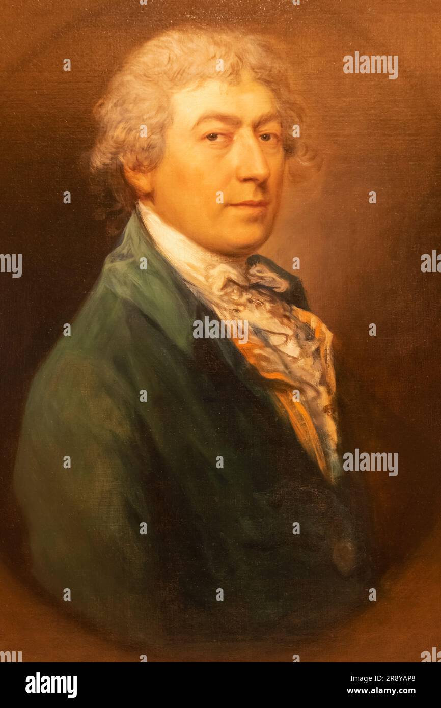 England, London, The Strand, Courtauld Gallery, Portrait of Thomas