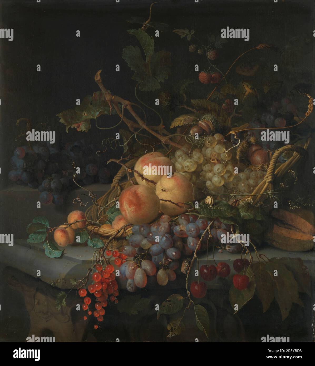Jacob van still life with fruit hi-res stock photography and images - Alamy