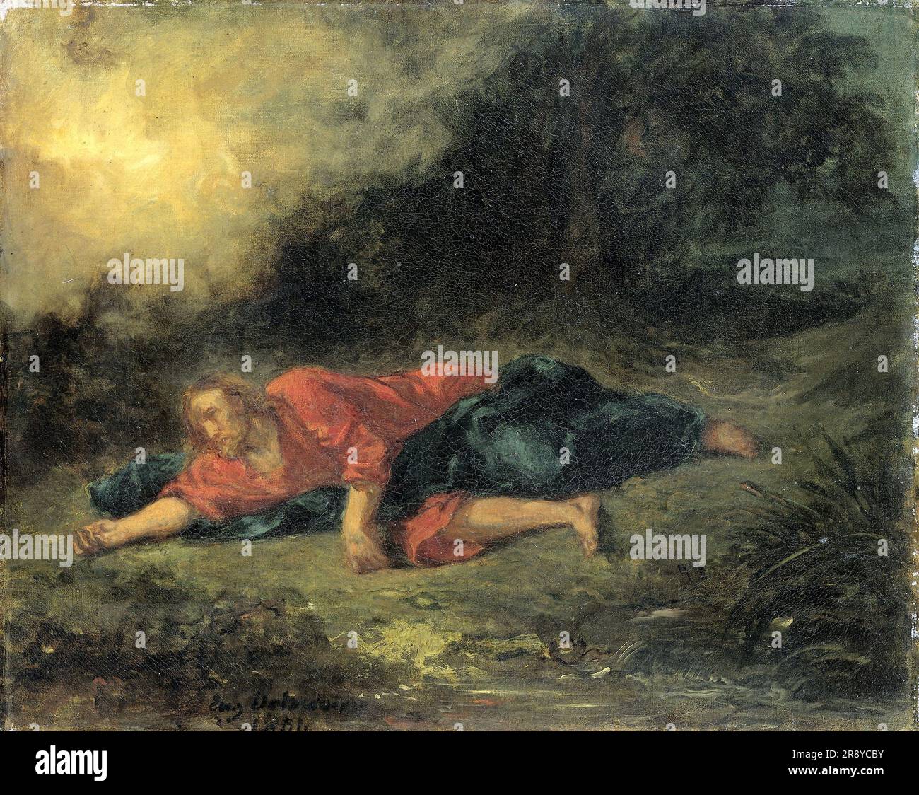 The Agony in the Garden, 1851 Stock Photo - Alamy