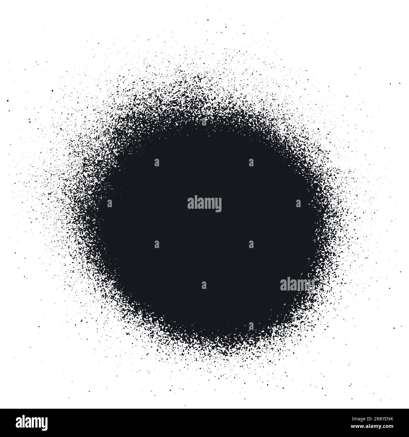 Halftone textures with black dots, gradient grain grunge vector backgrounds. Stock Vector