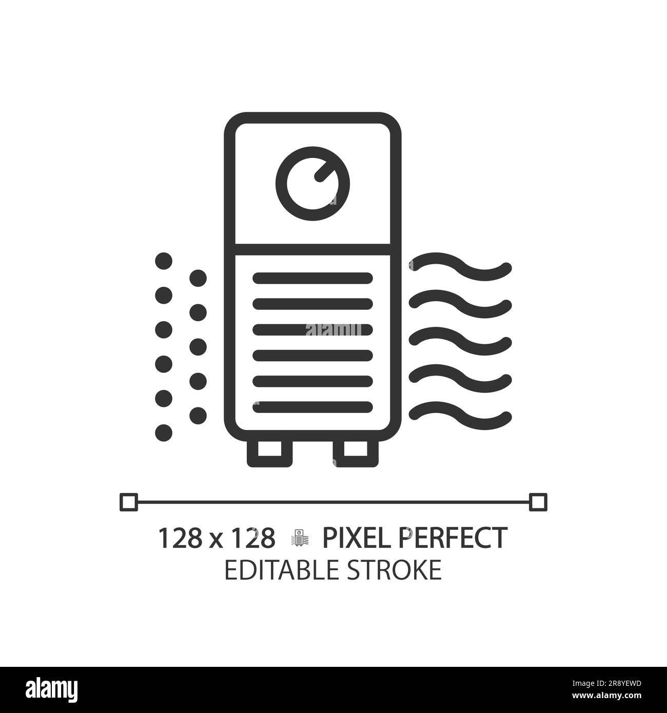 Air purifier linear icon Stock Vector Image & Art Alamy