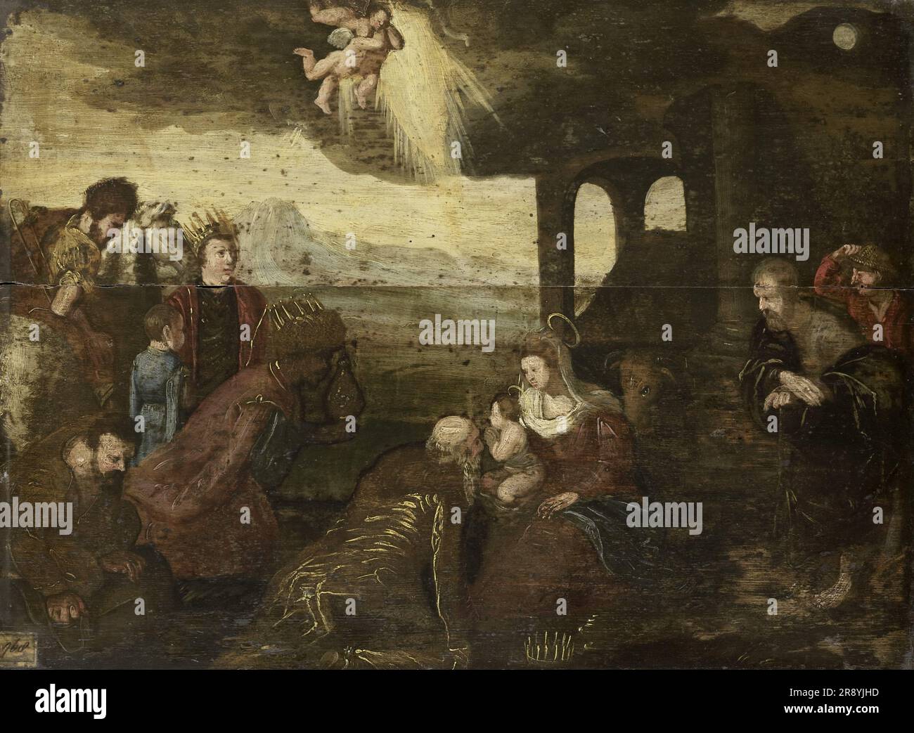 Adoration of the Magi, 1500-1599 Stock Photo - Alamy