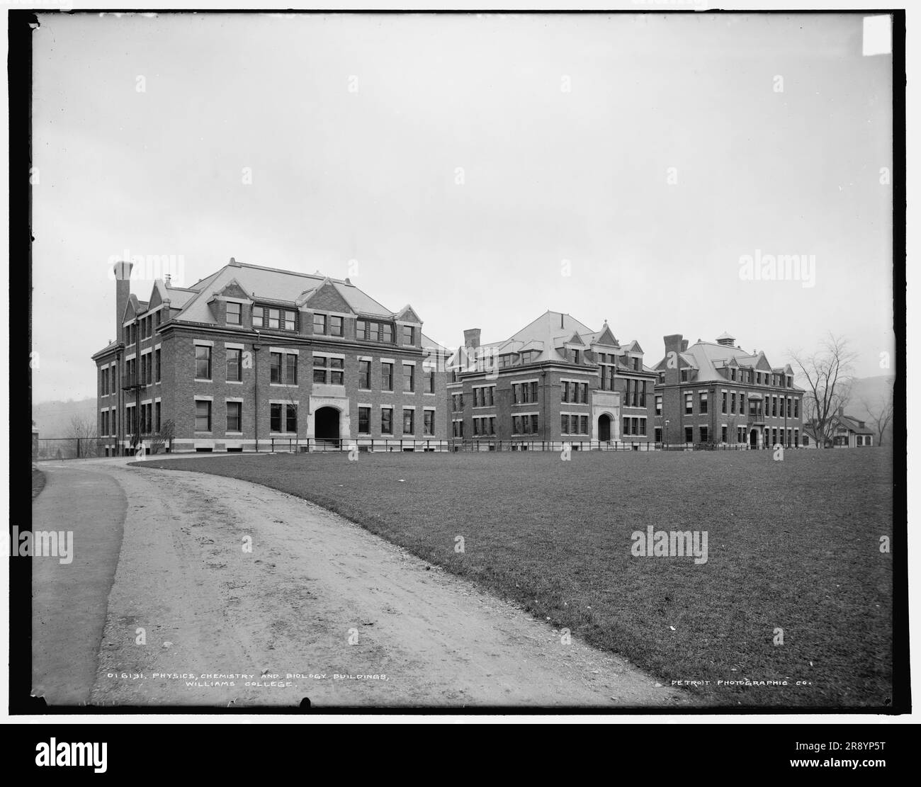 Physics, chemistry, and biology buildings, Williams College, Mass., between 1900 and 1906. Stock Photo
