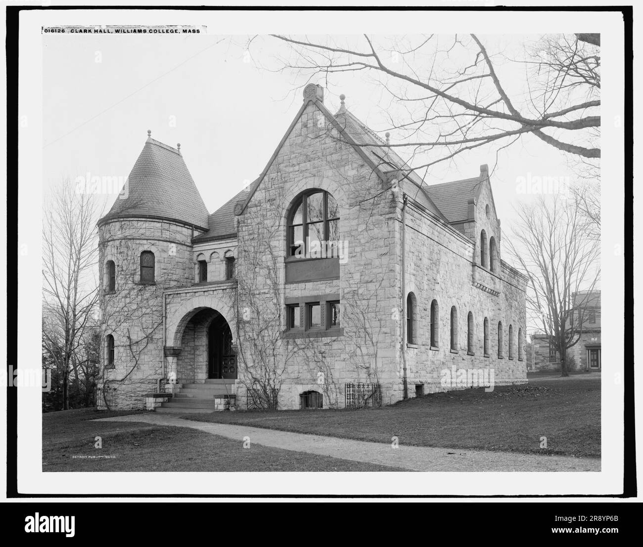 Clark Hall, Williams College, Mass., between 1900 and 1906. Stock Photo