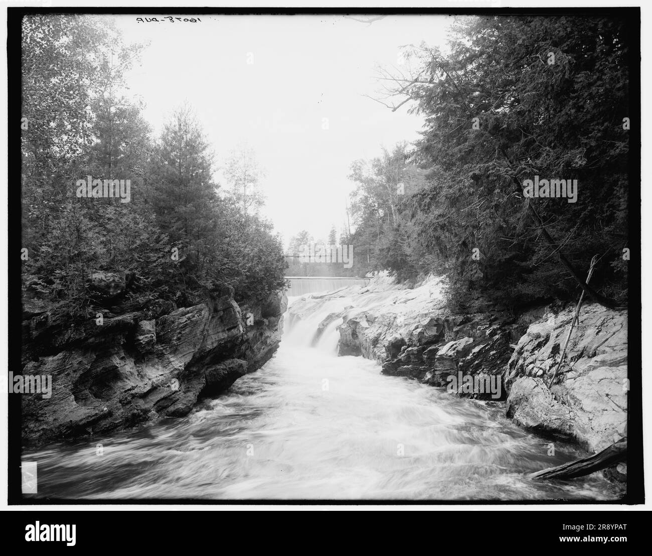The at Belden's Falls, Green Mountains, between 1900 and 1906