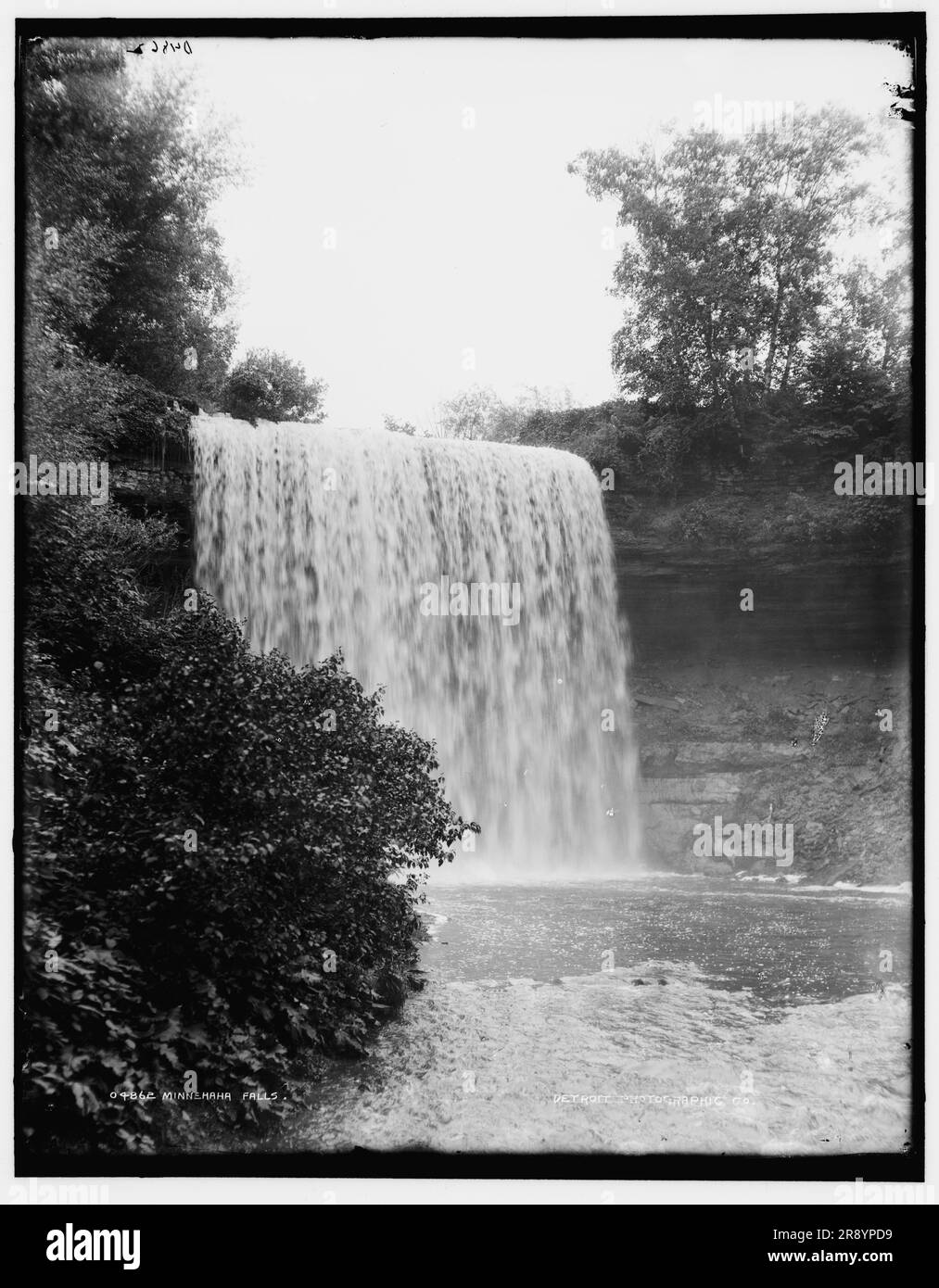 Minnehaha Falls, between 1890 and 1901 Stock Photo Alamy