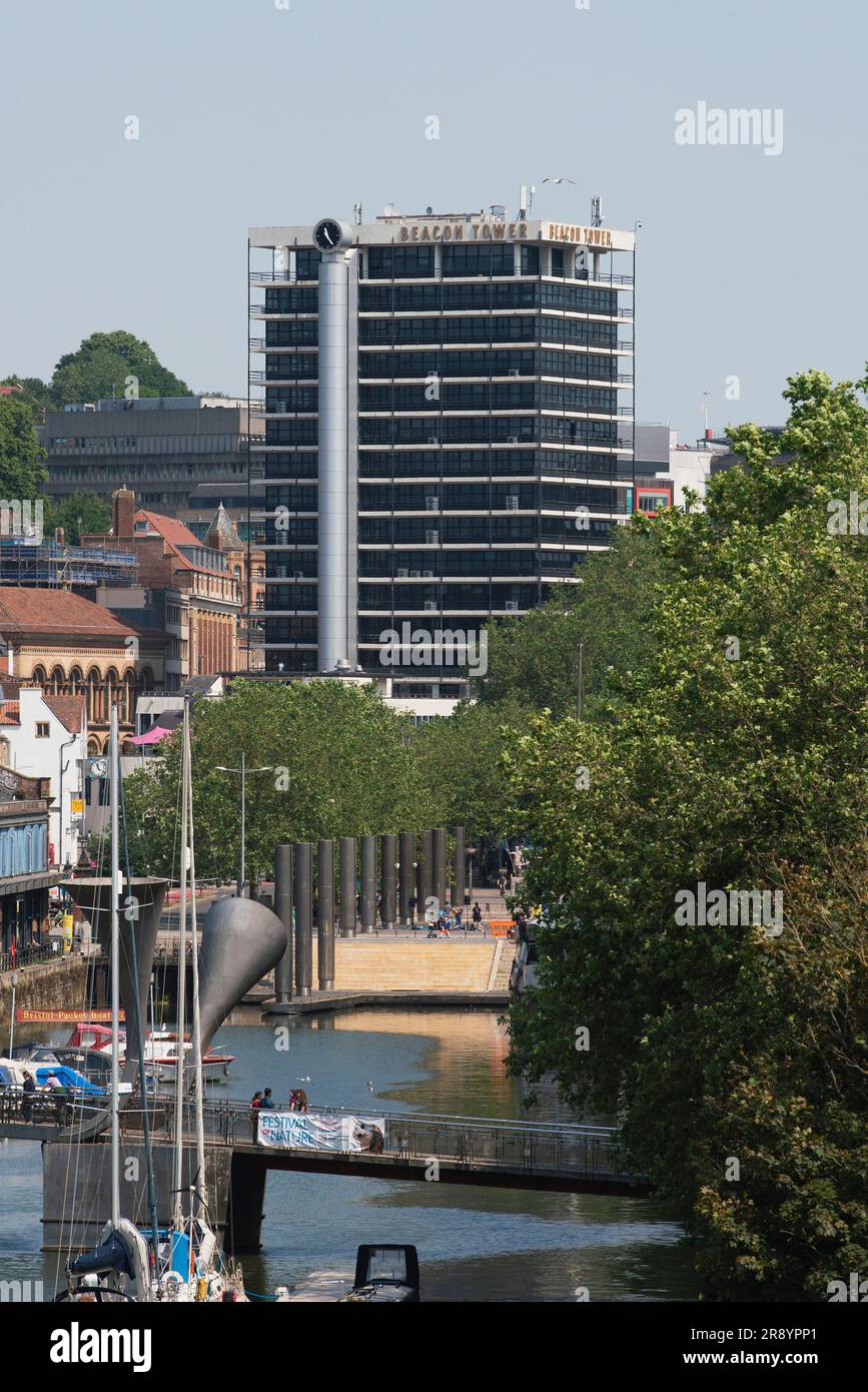 Beacon Tower, formerly known as Colston Towers, in city centre of ...