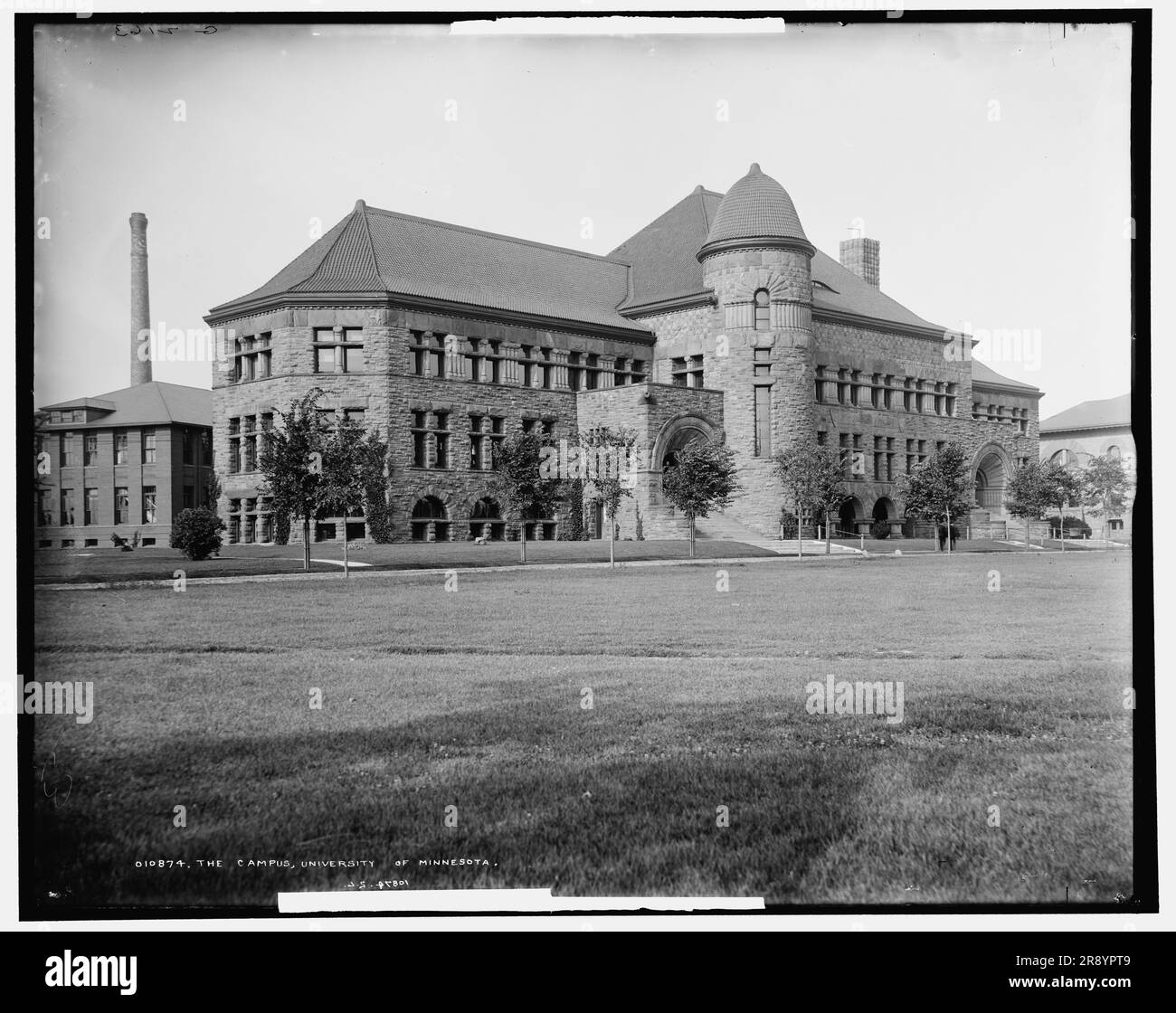 The Campus, University of Minnesota, c1905 Stock Photo Alamy
