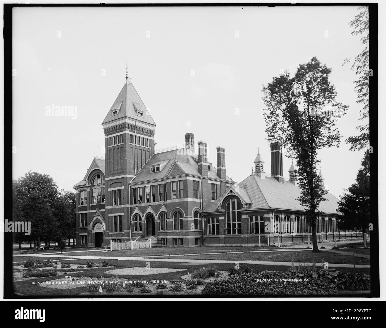 Engineering laboratory, U. of M., Ann Arbor, Michigan, between 1890 and