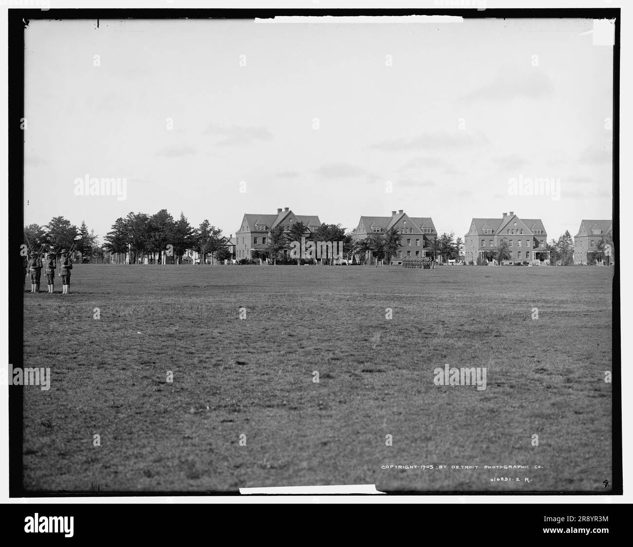 Army barracks Black and White Stock Photos & Images Alamy