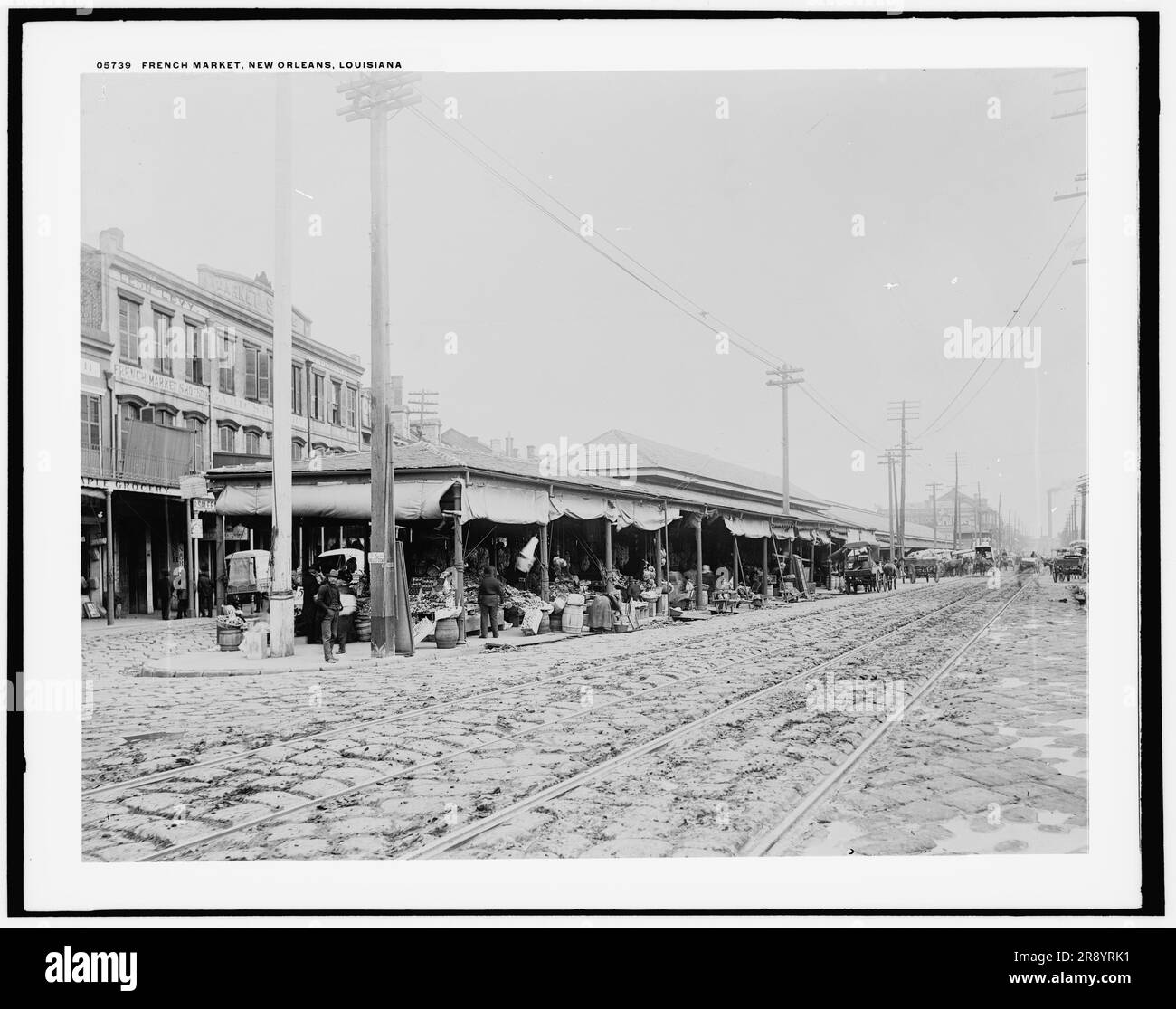 French Market, New Orleans, Louisiana, c1900 Stock Photo Alamy