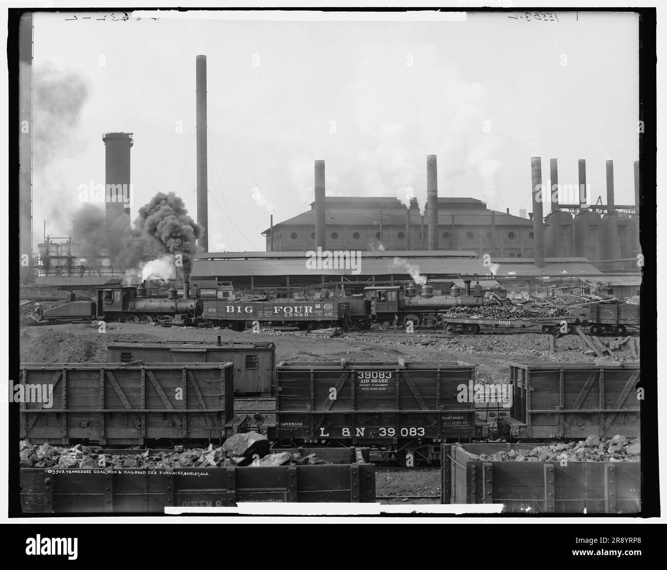 Tennessee Coal, Iron & Railroad Co.'s furnaces, Ensley, Alabama, c1906