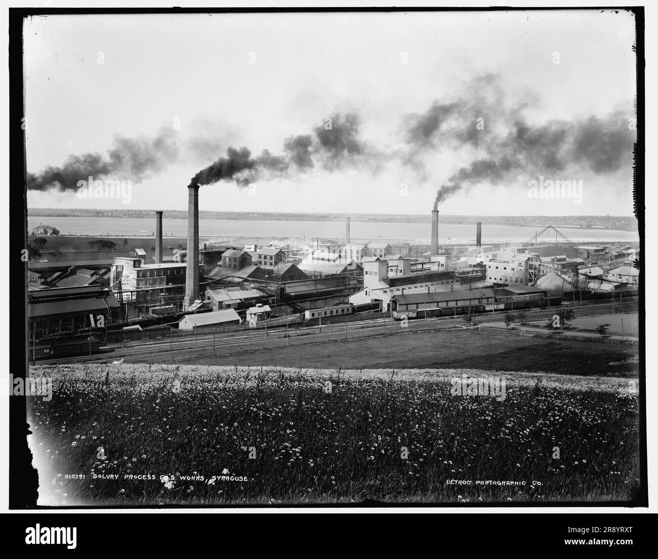Solvay Process Co.'s works, Syracuse i.e. Solvary, between 1890 and