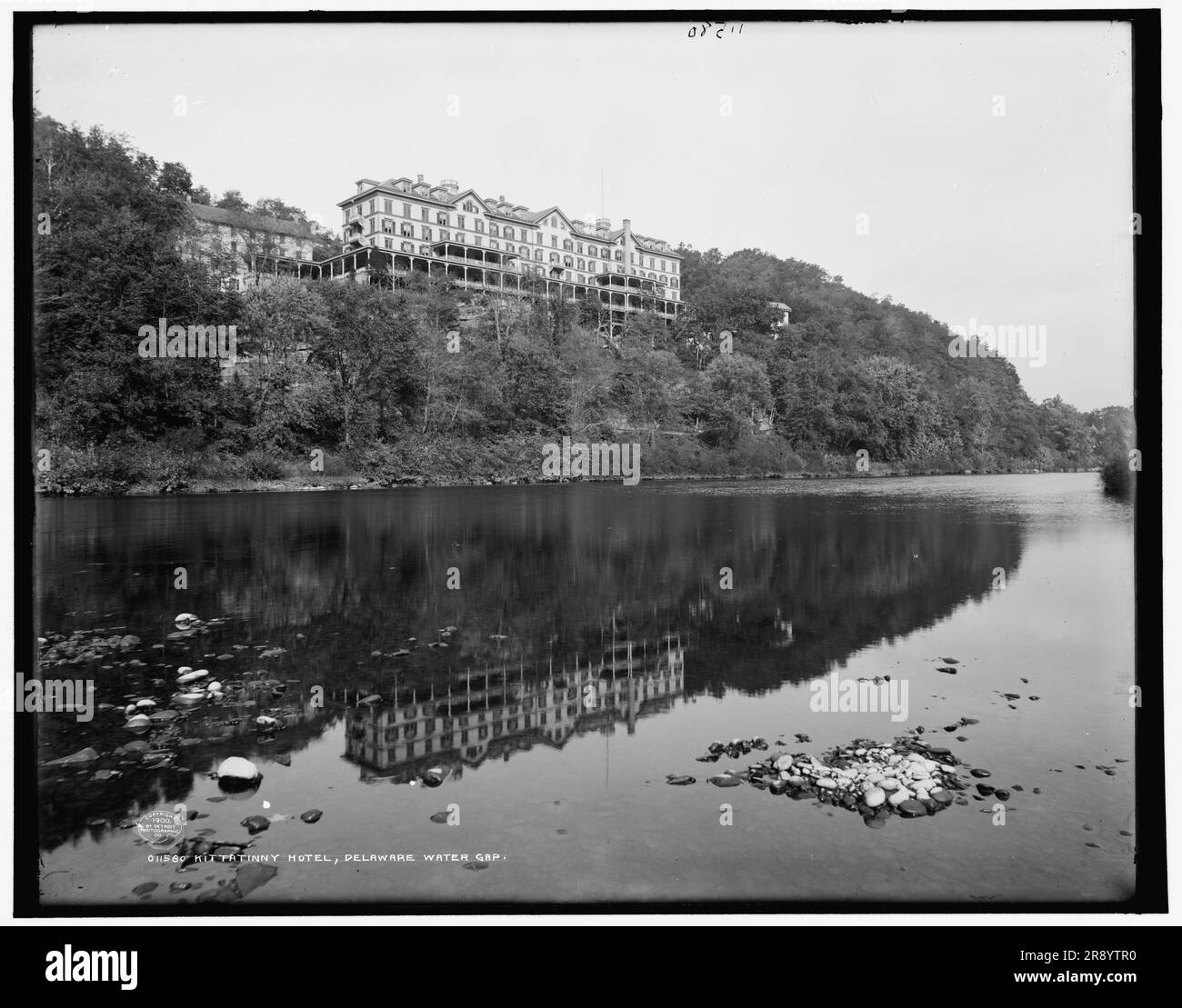 Kittatinny Hotel i.e. House, Delaware Water Gap, c1900. Resort hotel