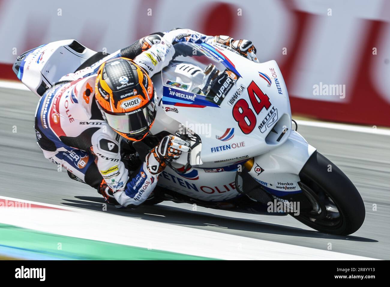 ASSEN 23/06/2023, Zonta van den Goorbergh (NED) on his Kalex in action during the second free ASSEN 23/06/2023, Zonta van den Goorbergh (NED) on his Kalex in action during the second free