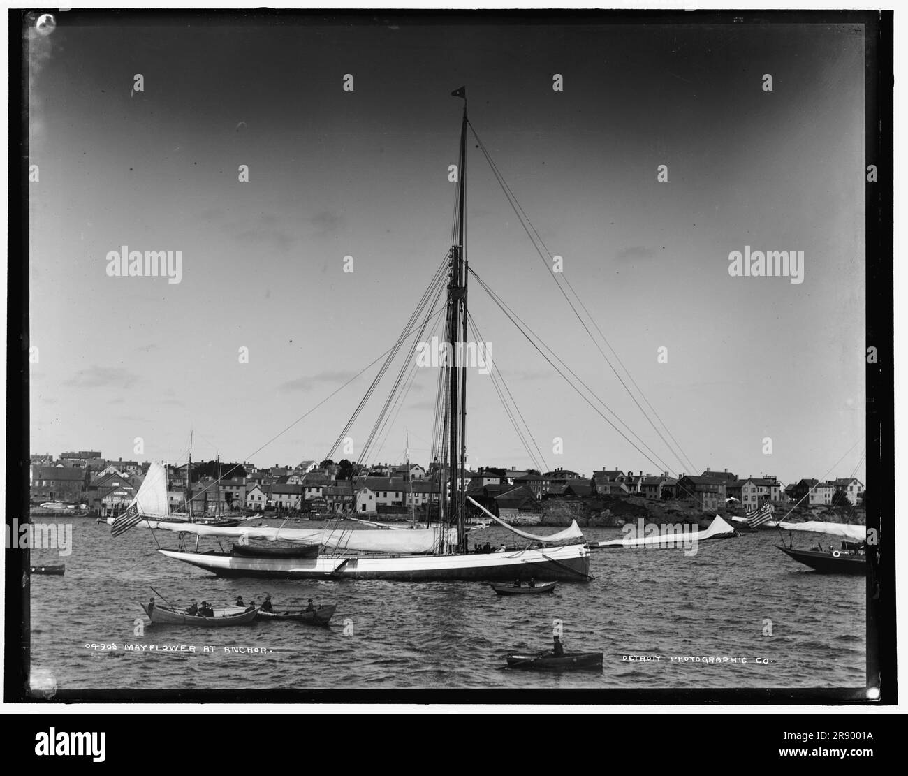 Mayflower ship Black and White Stock Photos & Images Alamy