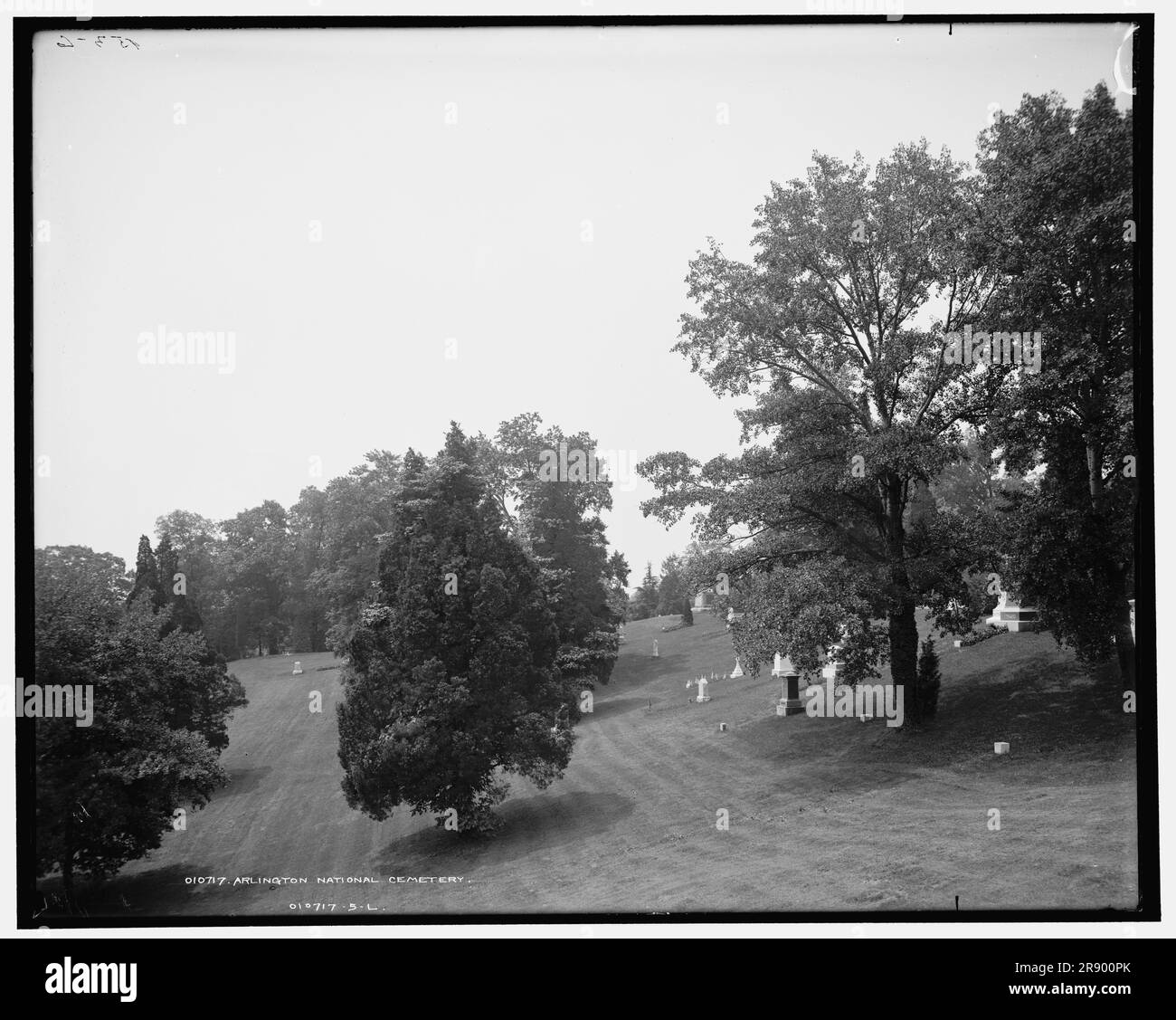 Arlington National Cemetery, between 1900 and 1906. Stock Photo