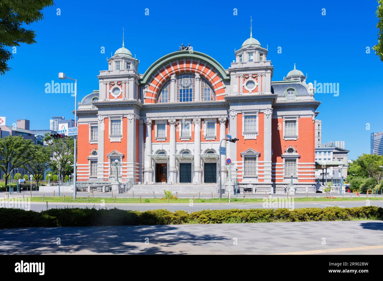 Osaka City Central Public Hall Stock Photo Alamy
