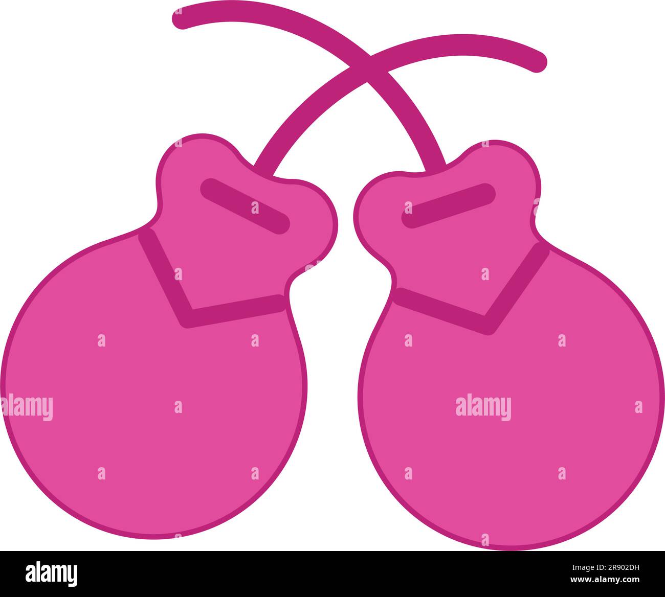 Isolated colored castanets musical instrument icon Vector Stock Vector ...