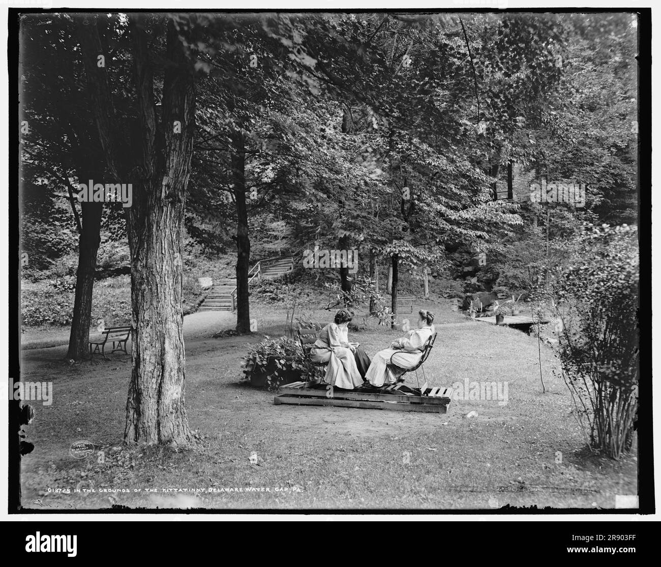 In the grounds of the Kittatinny House, Delaware Water Gap, Pa., c1905