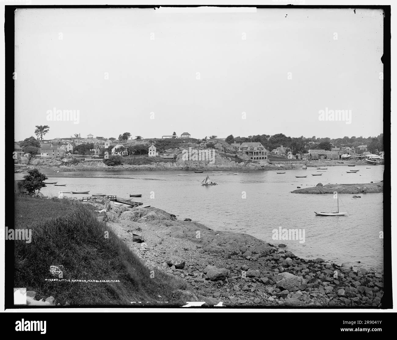 Little harbor, Marblehead, Mass., c1906 Stock Photo - Alamy