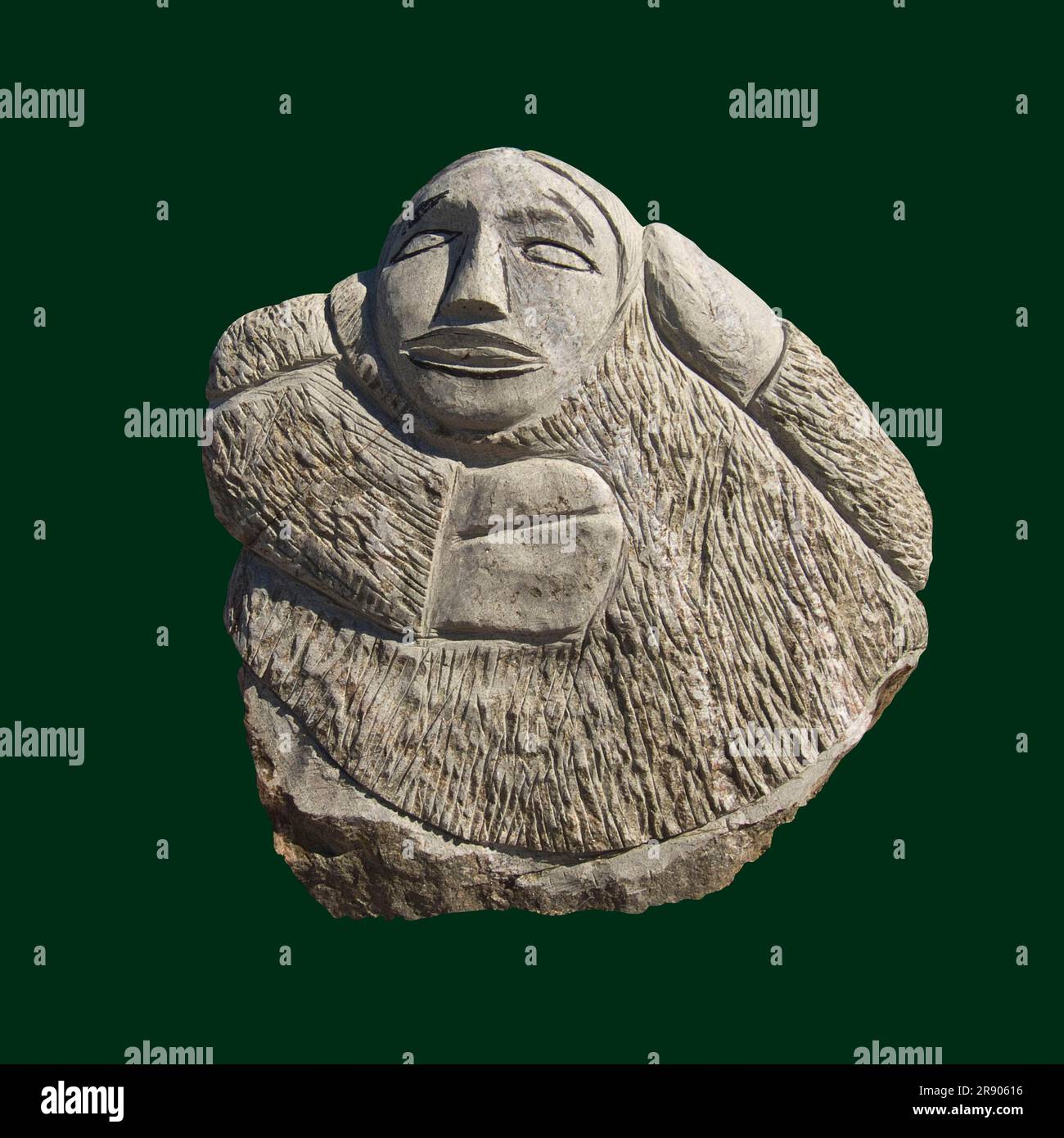 Inuit stone carving object