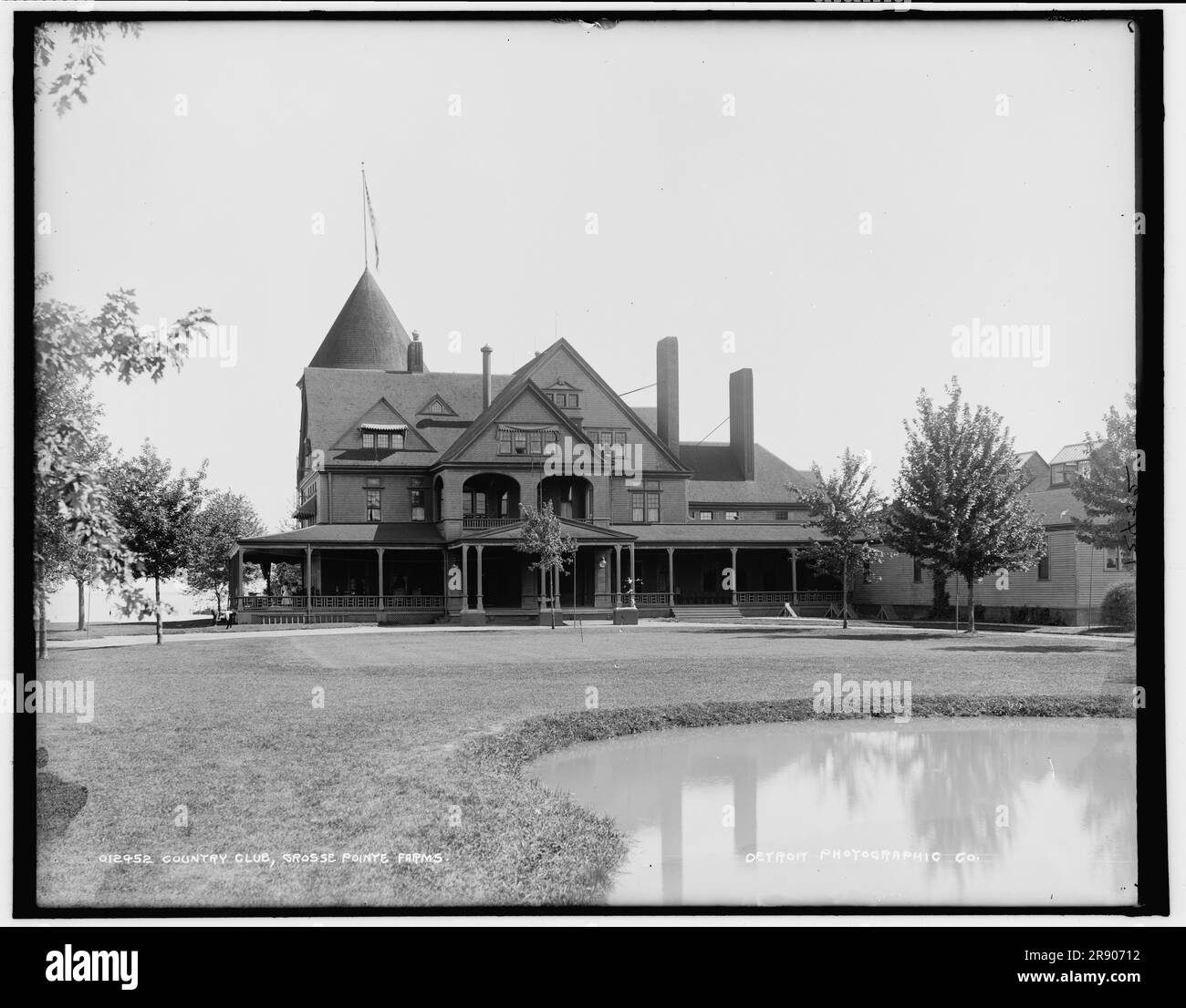 Country club, Grosse Pointe Farms [sic], between 1890 and 1901 Stock