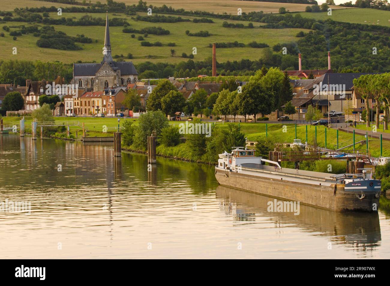 Saint Sauveur and Seine Church, Les Andelys, Seine Valley, Normandy