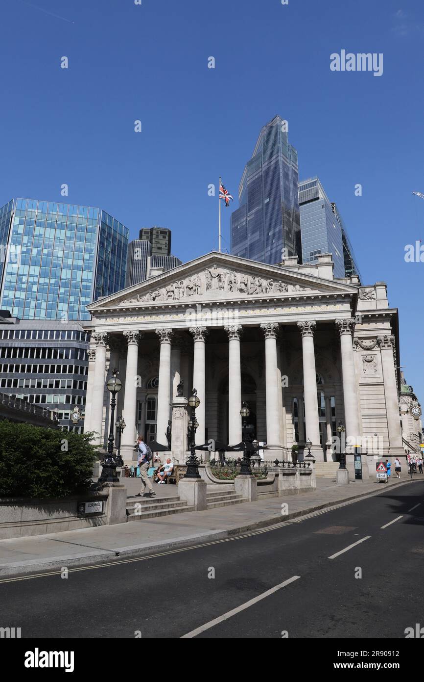 London Views - The Louis Vuitton shop at The Royal Exchange in the city  financial district Stock Photo - Alamy