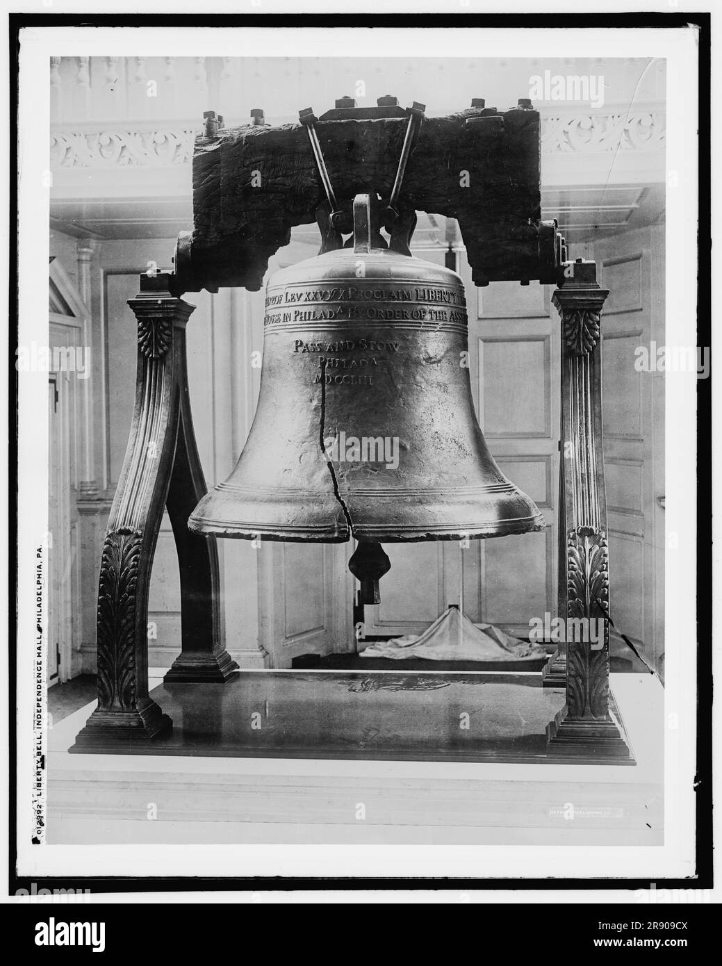 Liberty Bell, Independence Hall, Philadelphia, Pa., c1901. Stock Photo