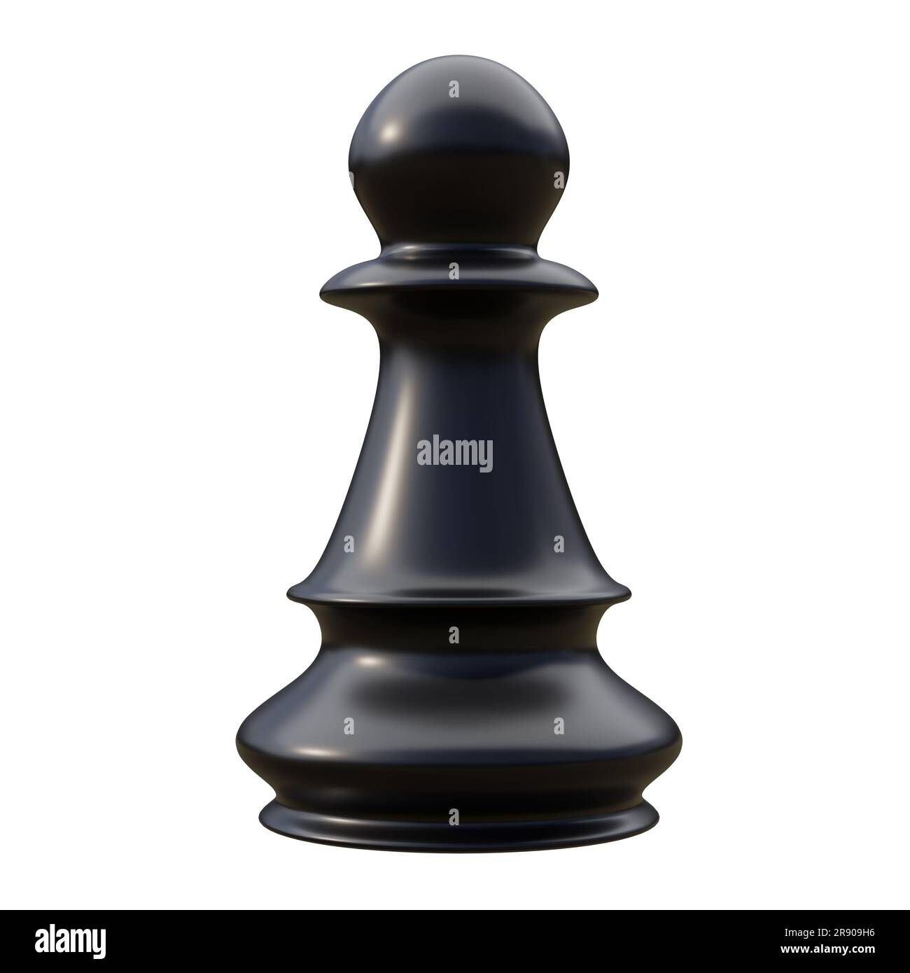 Chess Piece Black King. Blur Different Chess Pieces in the