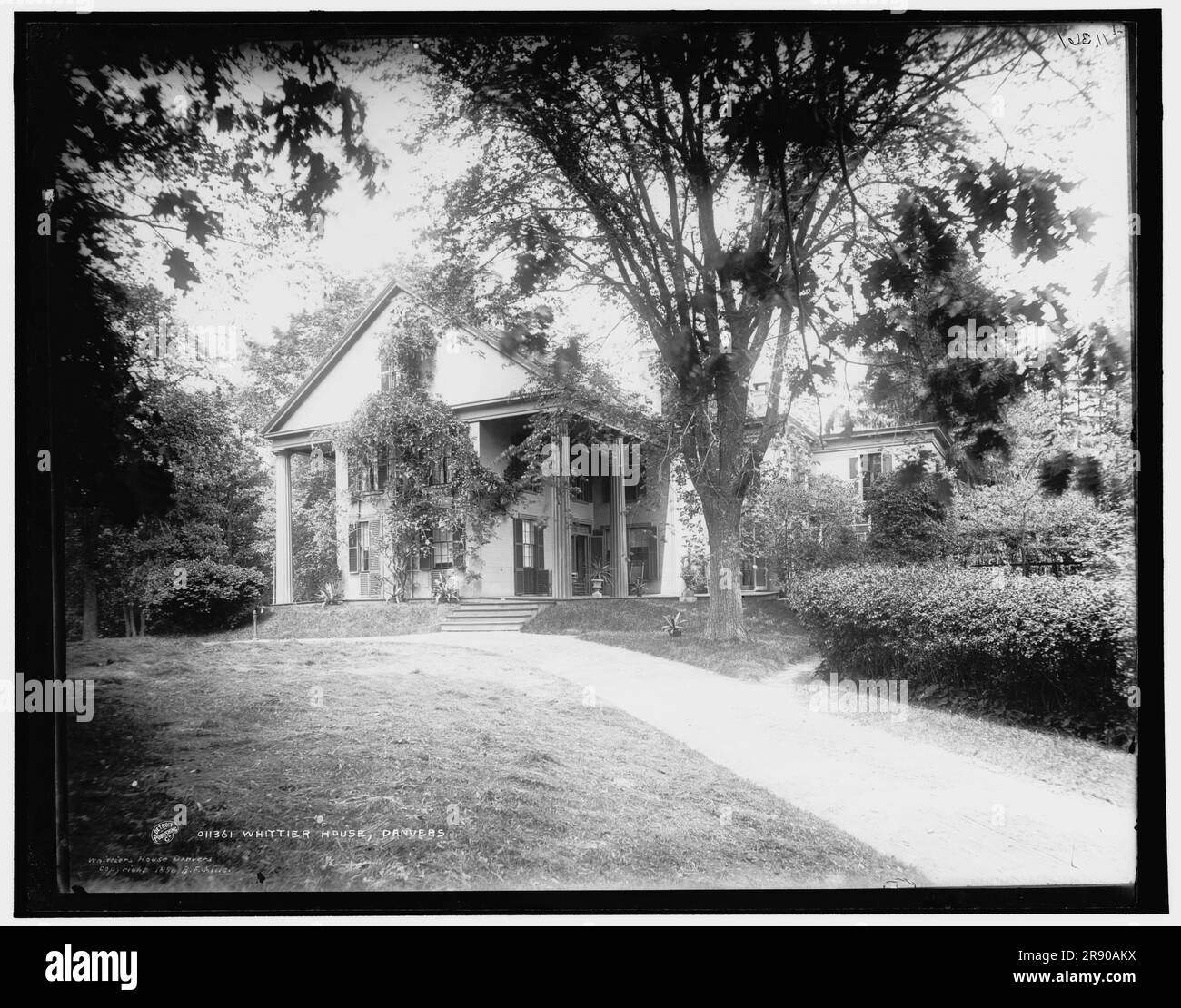 Whittier House, Danvers, c1890 Stock Photo Alamy