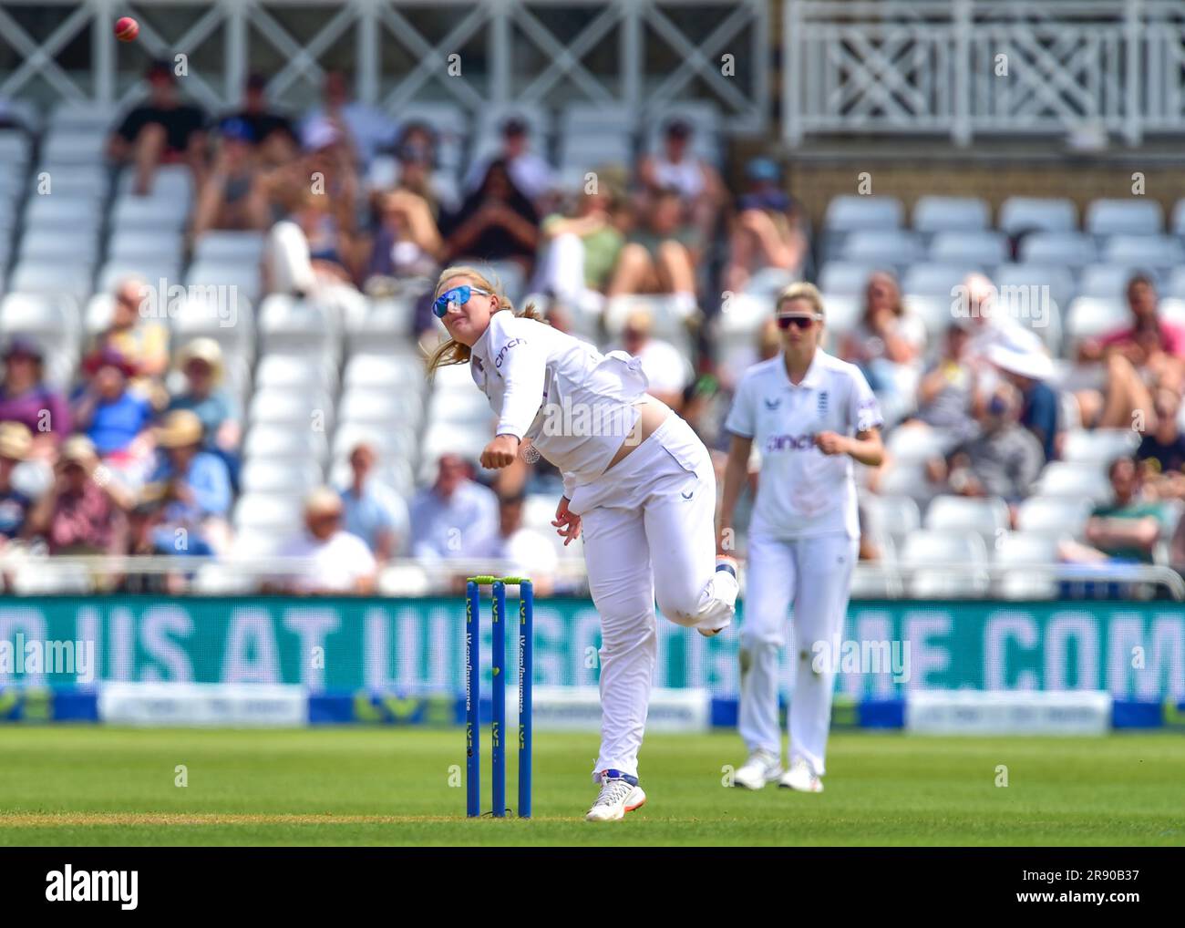 Trent Bridge Cricket Stadium, Nottingham UK. 23 June 2023. England