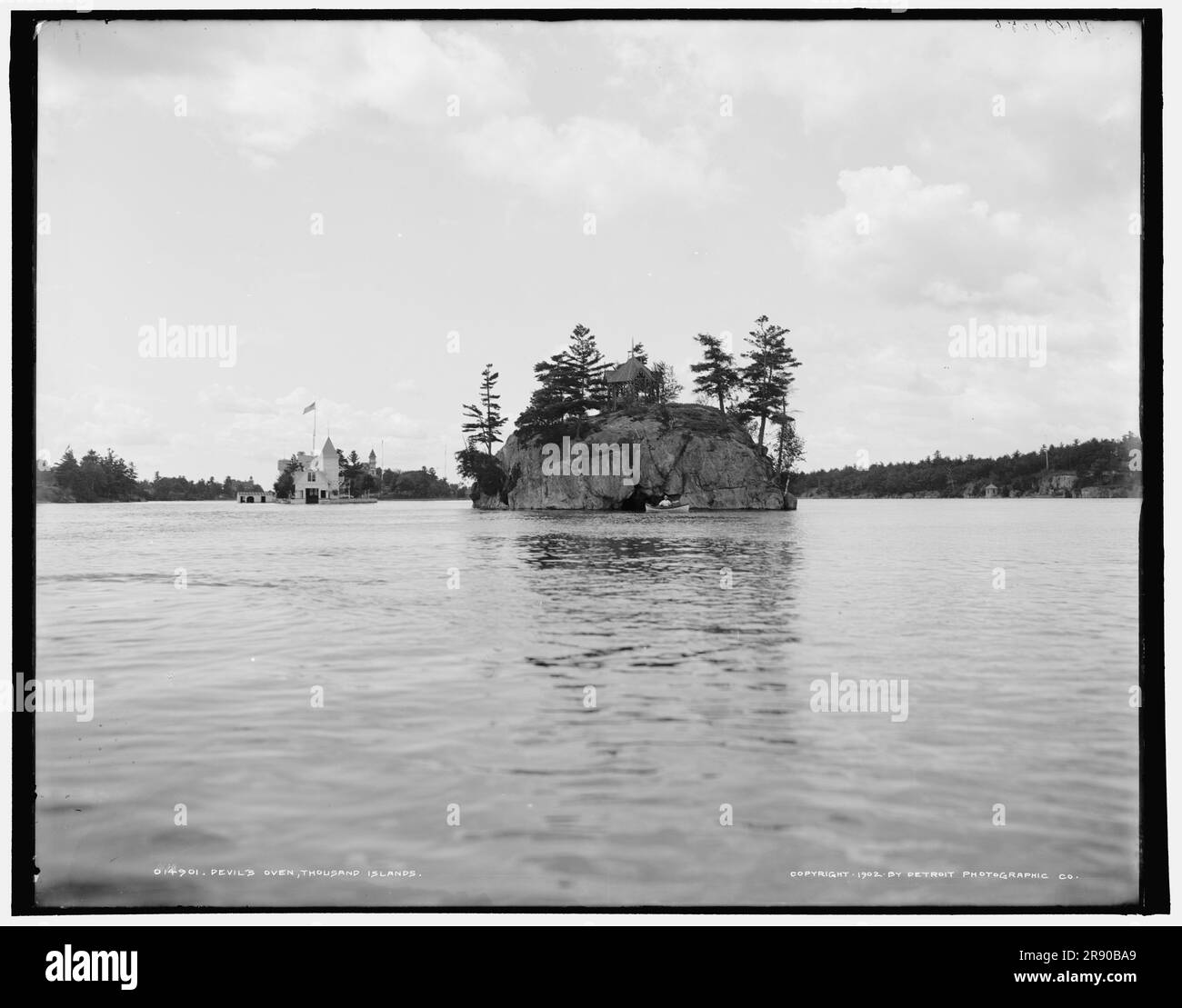 Devil's Oven, Thousand Islands, c1902 Stock Photo Alamy