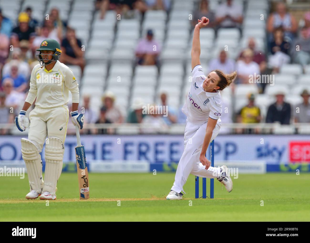 Trent Bridge Cricket Stadium, Nottingham UK. 23 June 2023. England