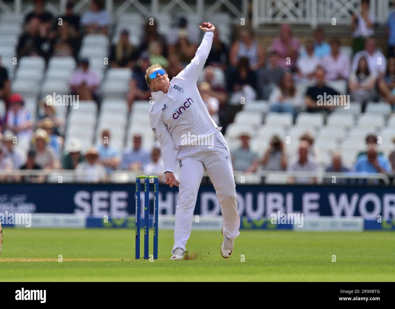 Trent Bridge Cricket Stadium, Nottingham UK. 23 June 2023. England