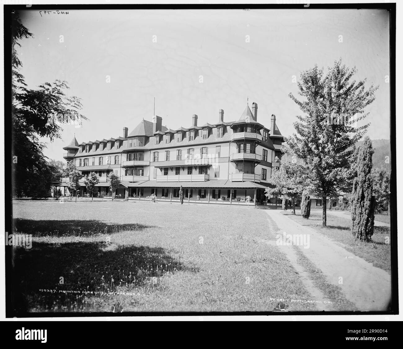 Mountain Park Hotel, Hot Springs, N.C., (1902 Stock Photo Alamy