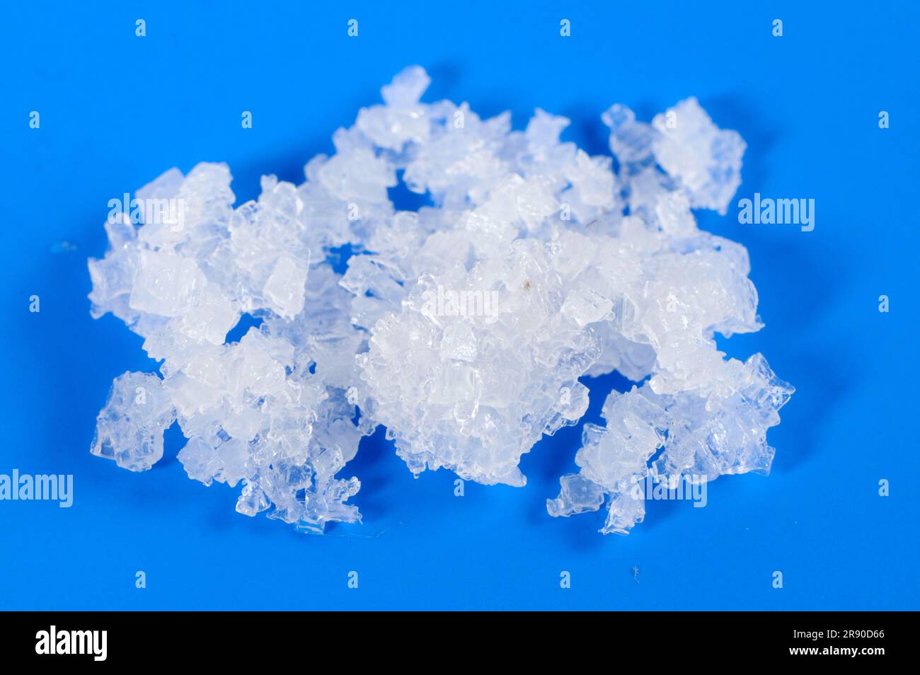 Salt Fleur de Sel, salt flower, white sea salt from the Atlantic Ocean