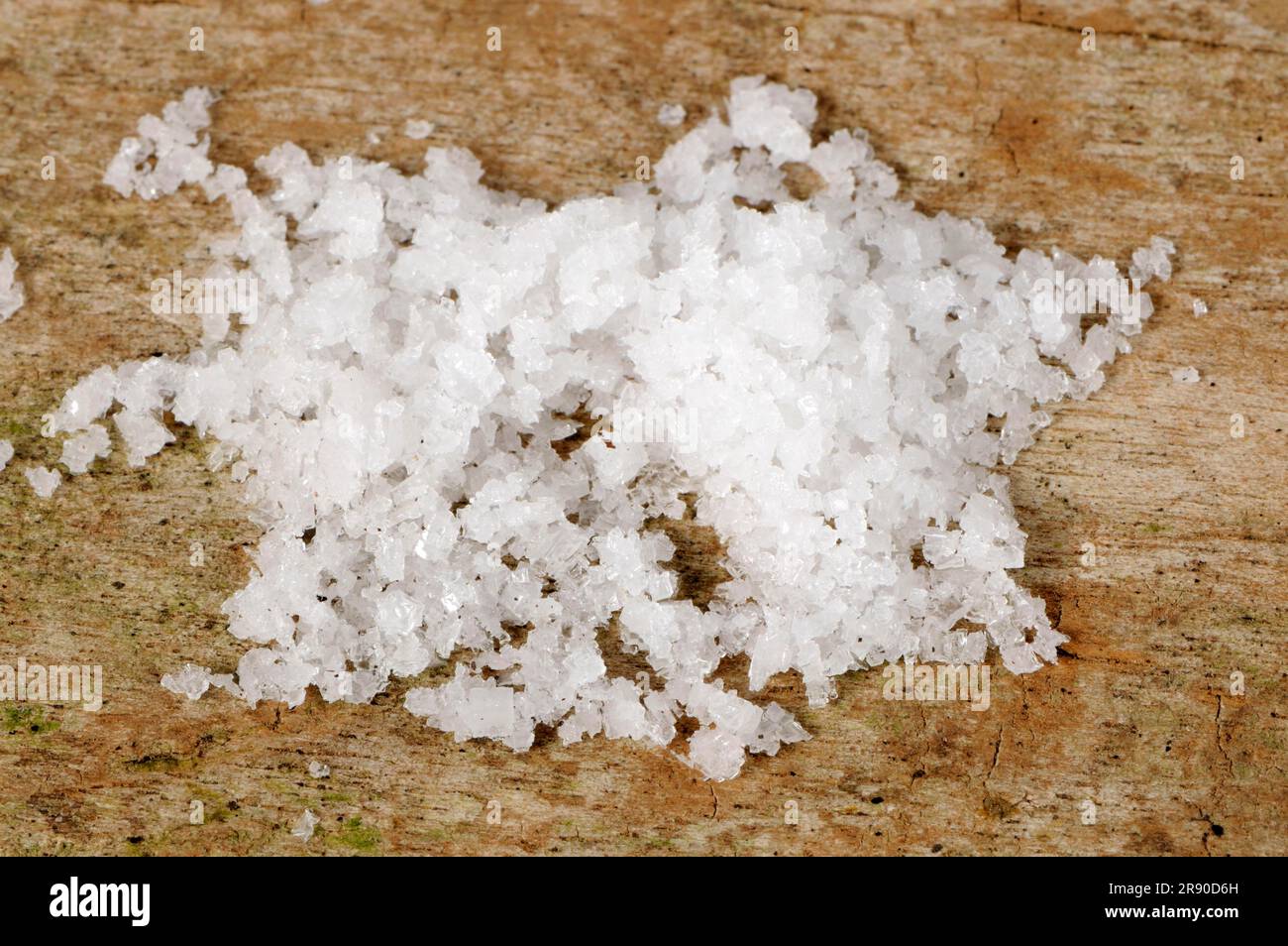 Salt Fleur de Sel, salt flower, white sea salt from the Atlantic Ocean