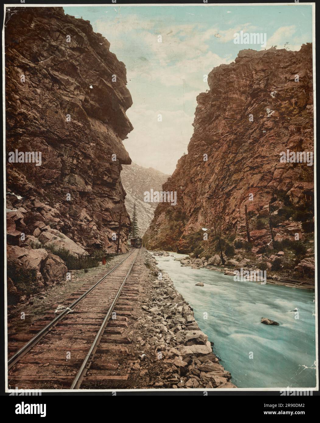 River Col Denver and rio grande railroad 1800s hi-res stock photography and ...