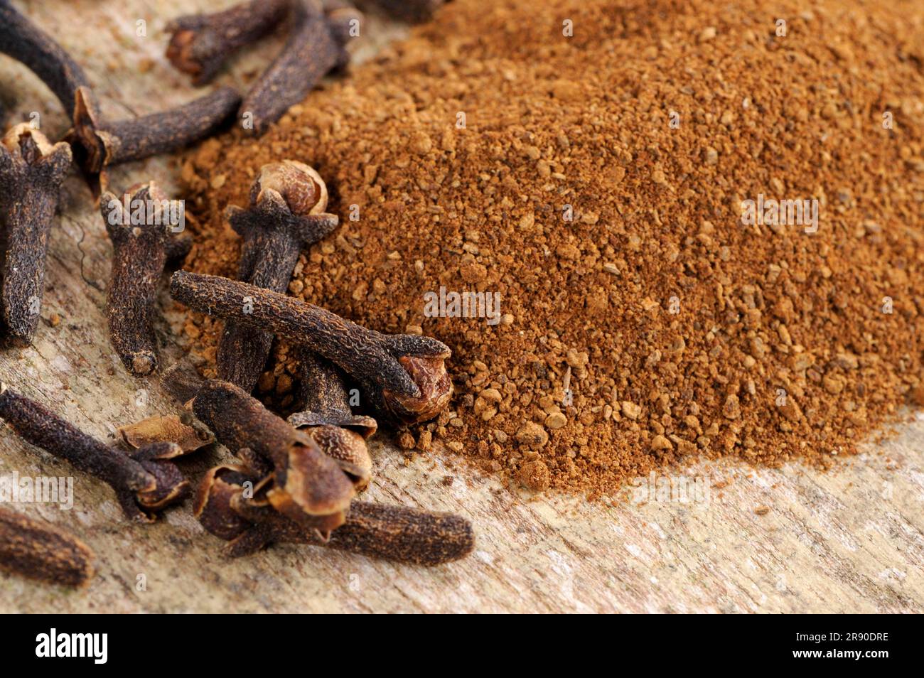 Cloves, ground (Syzygium aromaticum), Clove, Clove, Cloves Stock Photo
