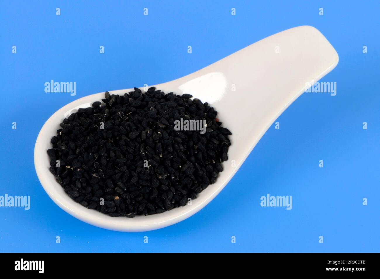 Egyptian black cumin, seed, Black cumin (Nigella sativa Stock Photo Alamy