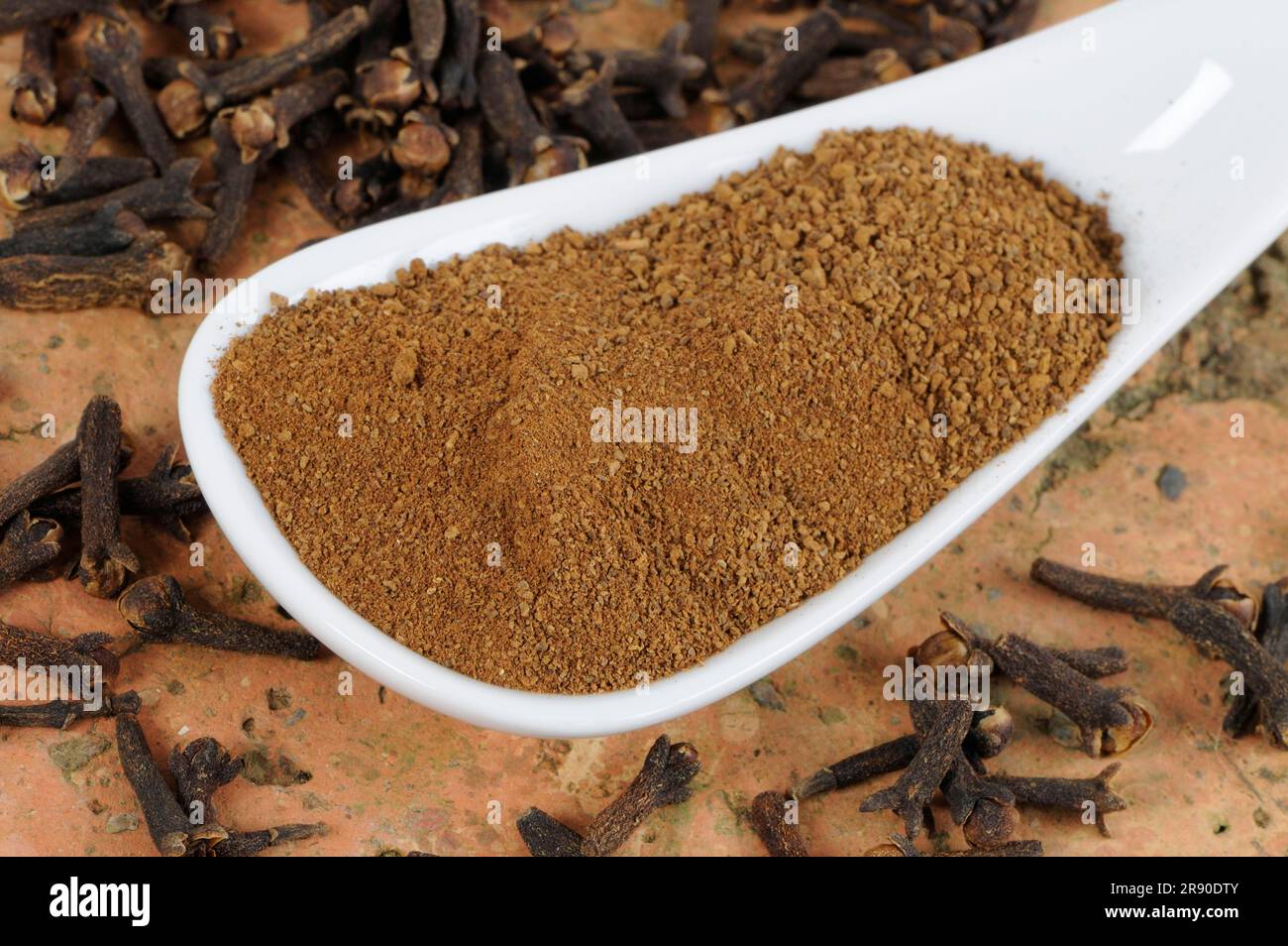Cloves, ground (Syzygium aromaticum), Clove, Clove, Cloves Stock Photo