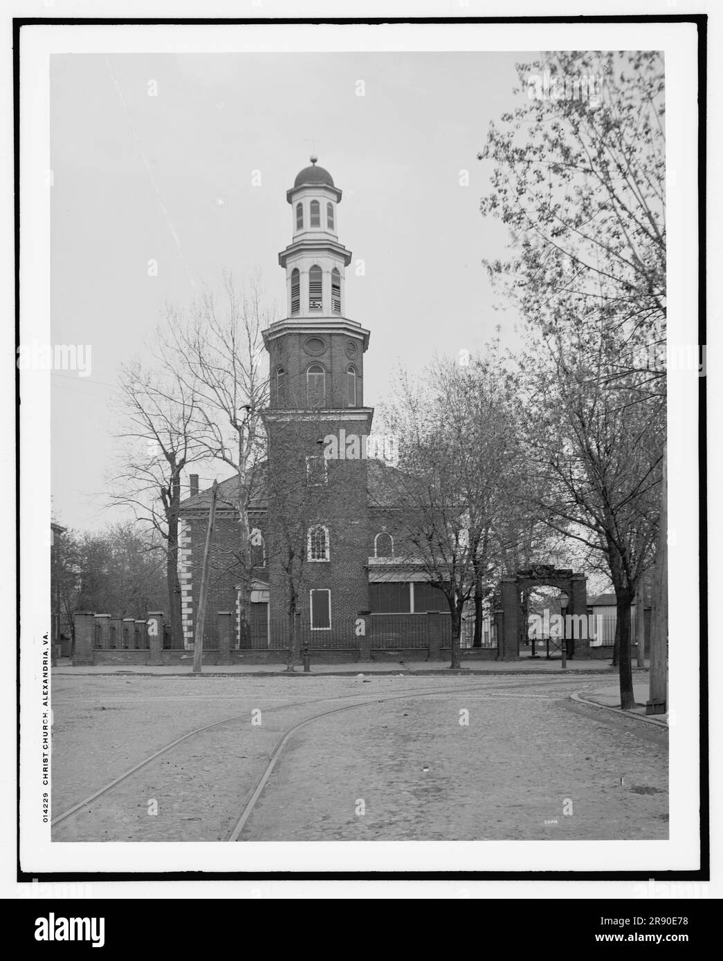 Christ Church Alexandria Black And White Stock Photos & Images - Alamy