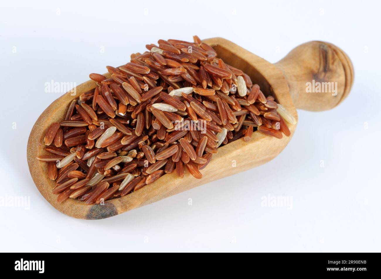 Red wholemeal rice (Oryza sativa), rice grains Stock Photo - Alamy