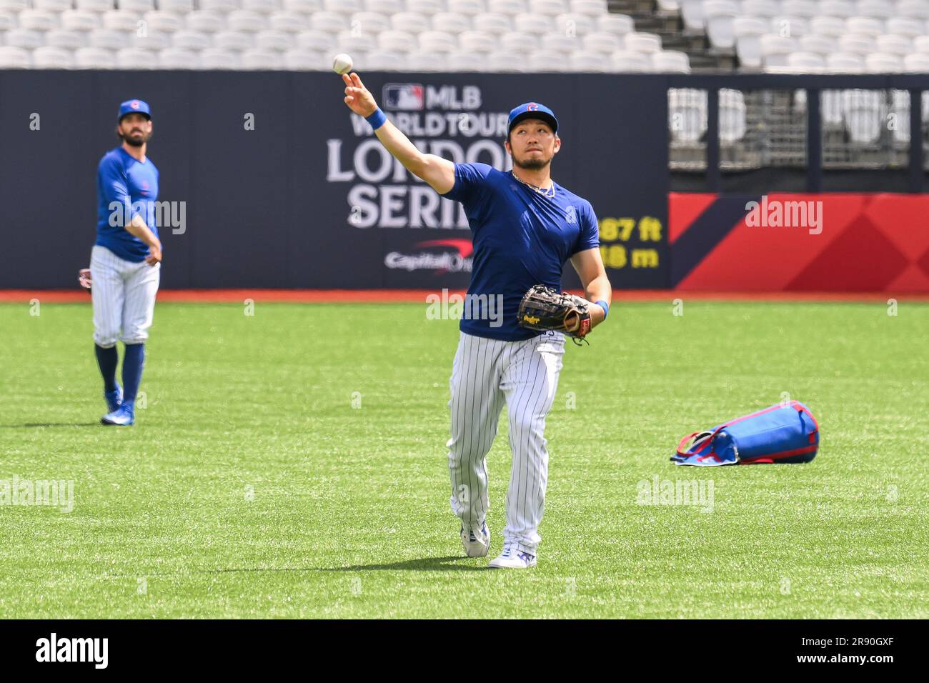 Seiya Suzuki's sacrifice fly, 09/13/2023