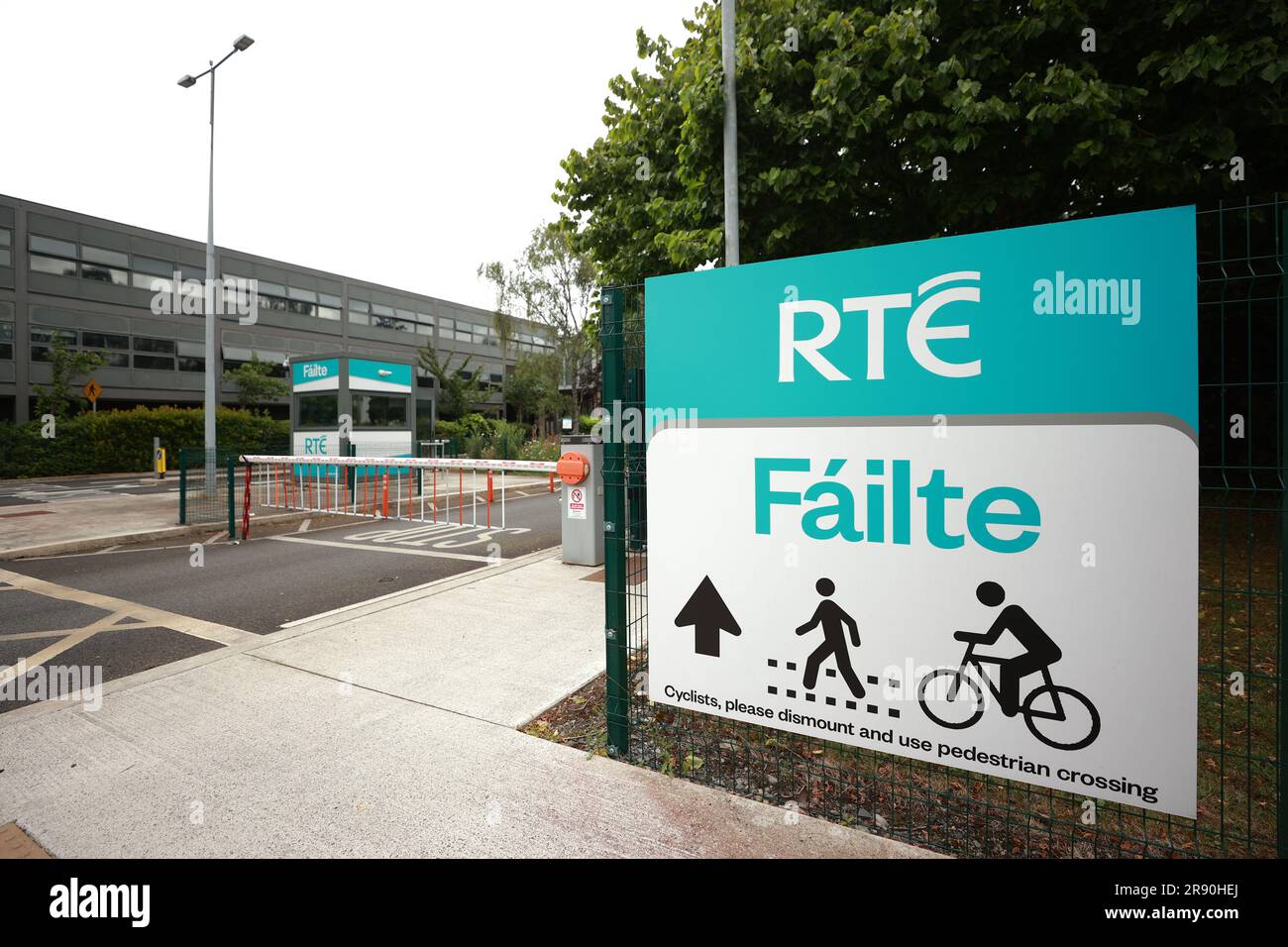 The RTE Television Studios in Donnybrook, near Dublin in the Republic ...