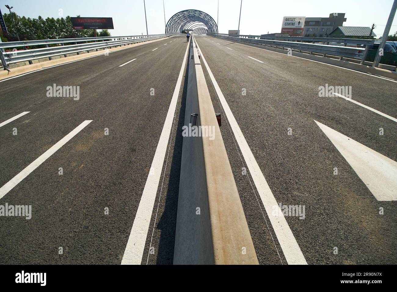 Bucharest Overpass Bucharest, Romania. 23rd June, 2023: Inauguration of the Pallady ...